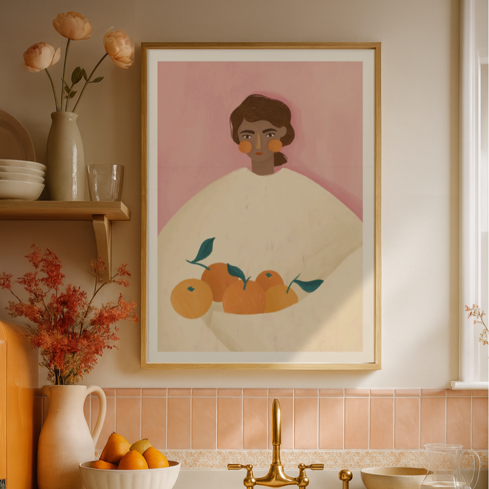 Cuadro "The Woman With the Oranges"