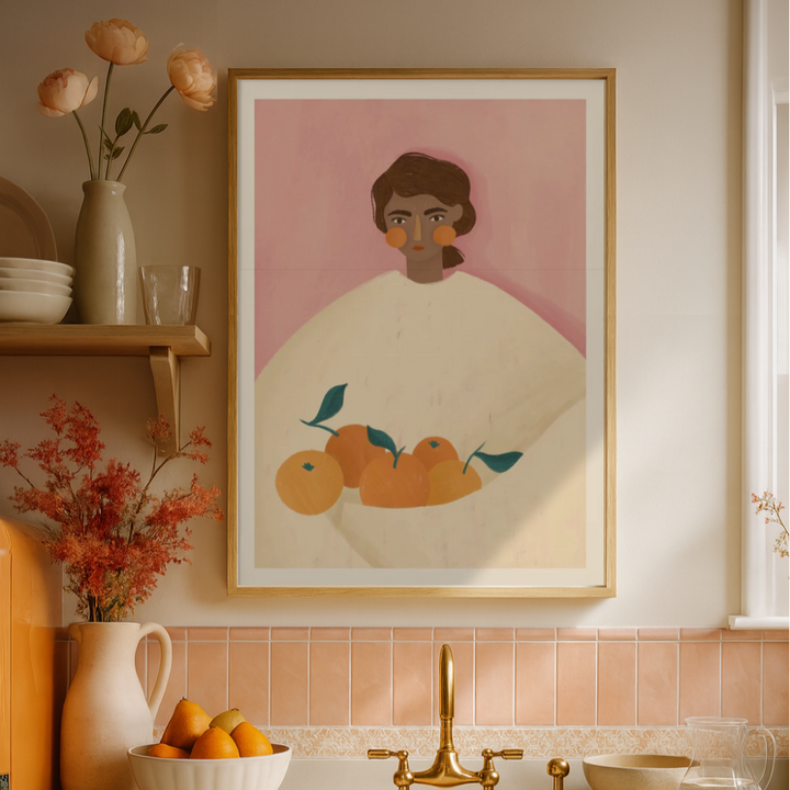 Cuadro "The Woman With the Oranges"