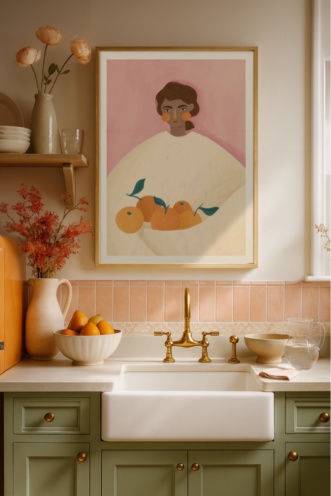 Cuadro "The Woman With the Oranges"