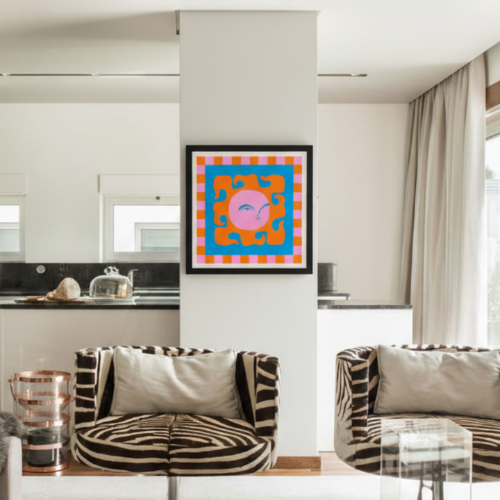 Cuadro "Sun's Playful Gaze"