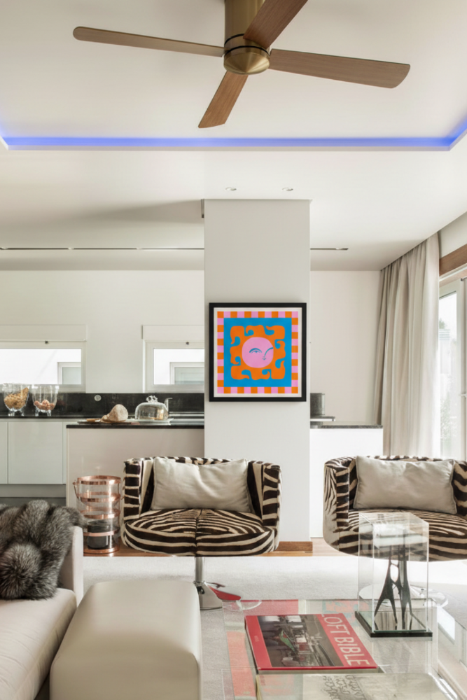 Cuadro "Sun's Playful Gaze"