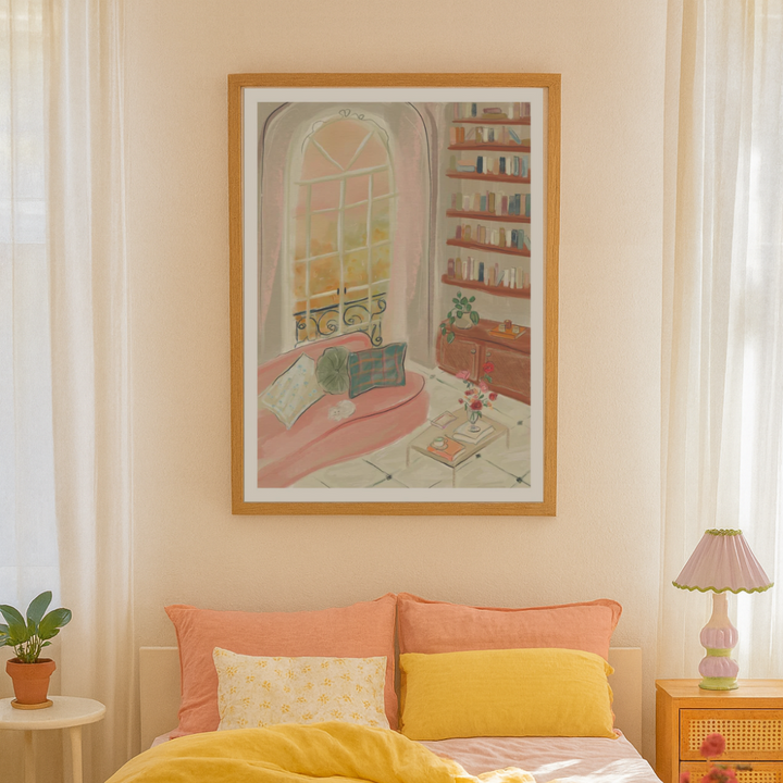 Cuadro "Cozy Reading Nook"