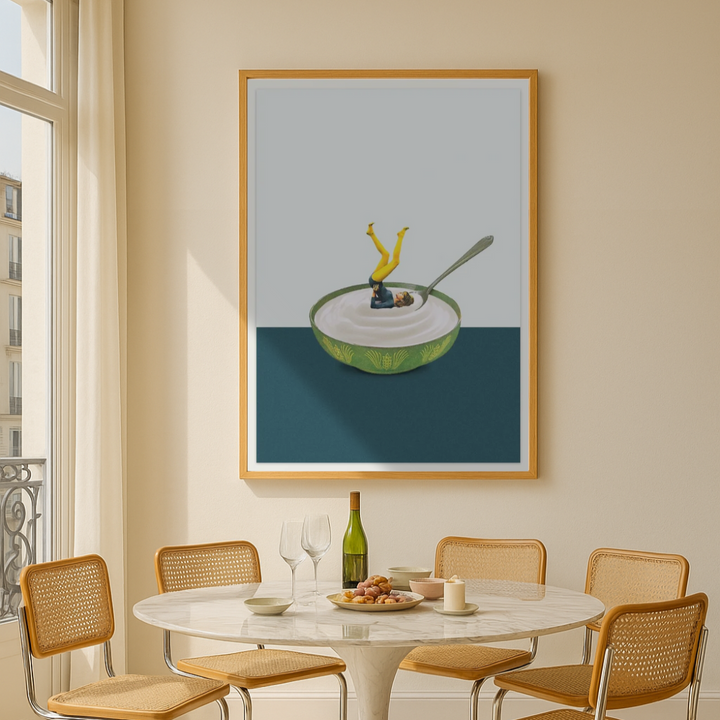 Cuadro "Yoga in my yogurt"
