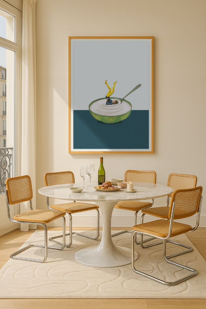 Cuadro "Yoga in my yogurt"