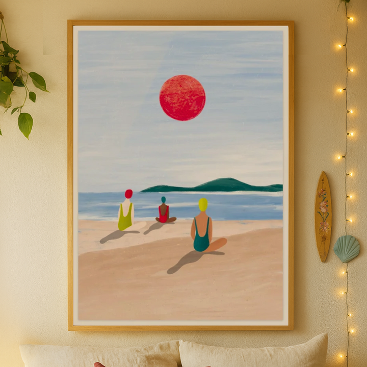 Cuadro "Girls at the Beach"