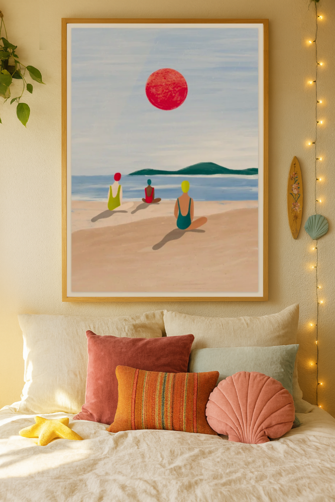Cuadro "Girls at the Beach"