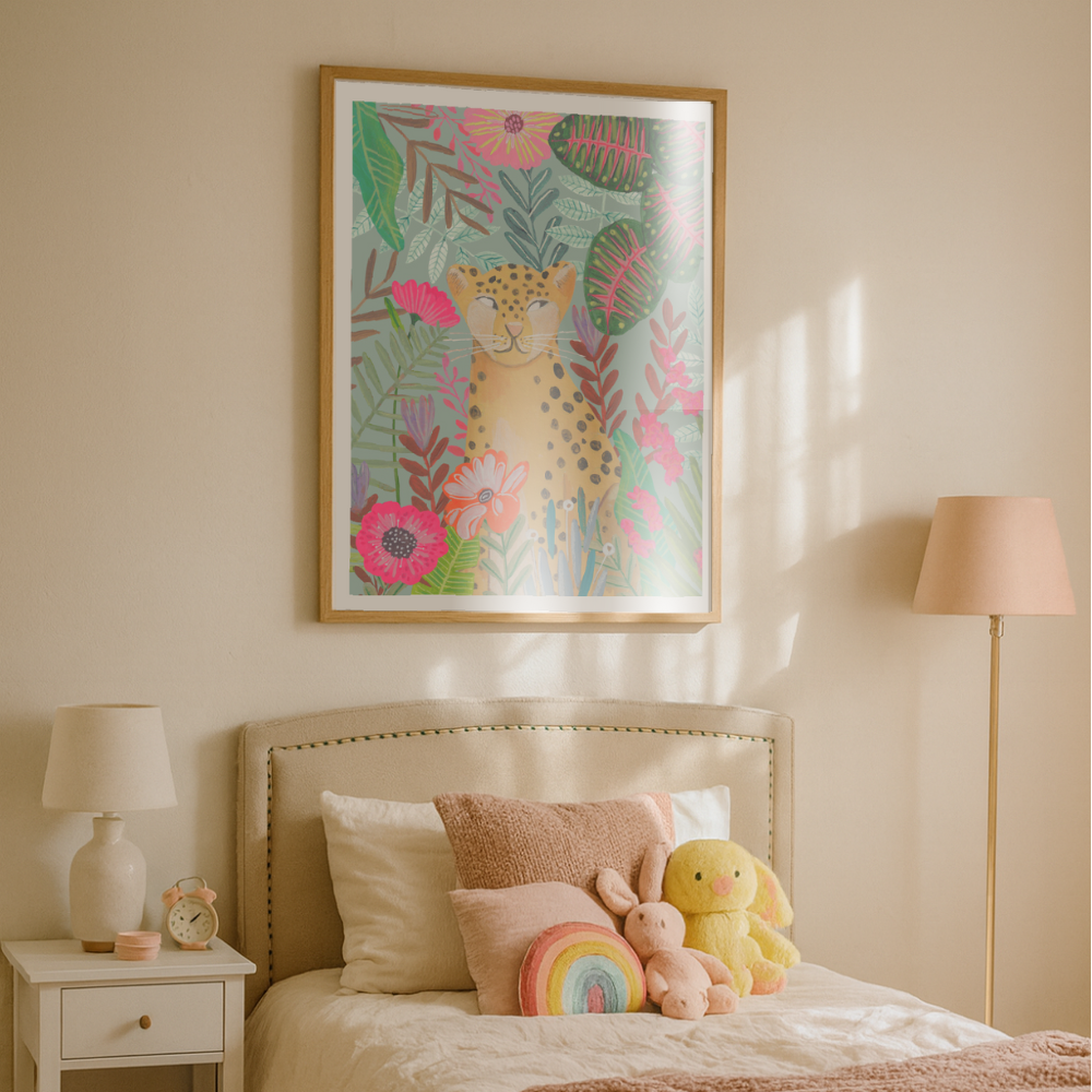 Cuadro "Leopard in the Jungle II"