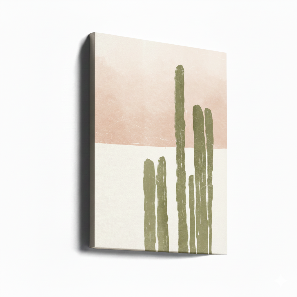 Cuadro "Desert Saguaro III"