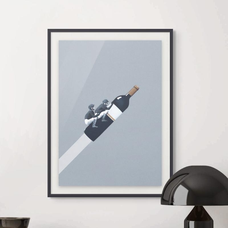 We ride until dawn Art Print