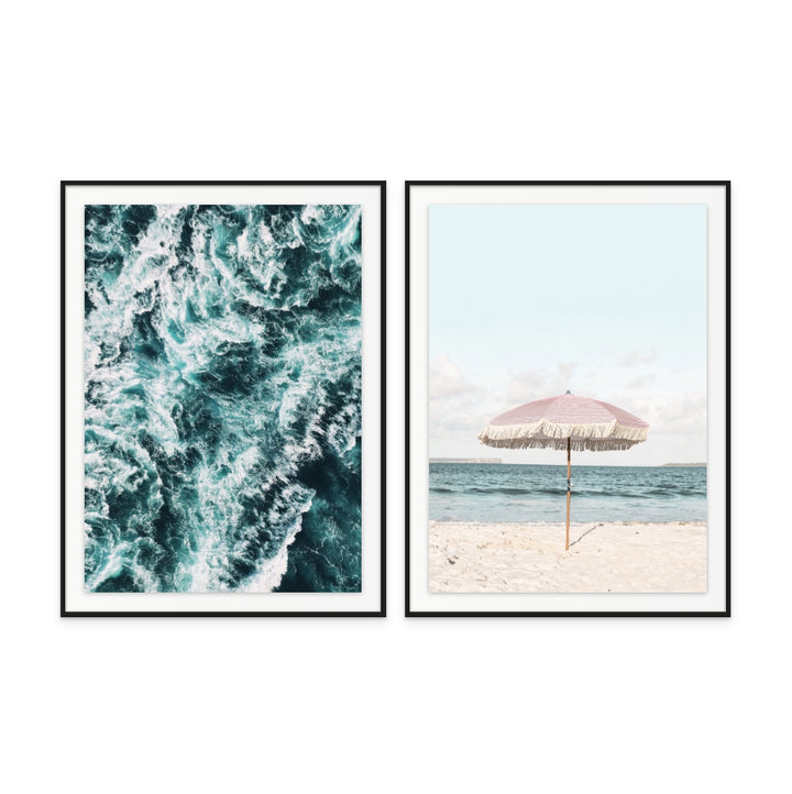 Set "Ocean Breeze" Art Prints