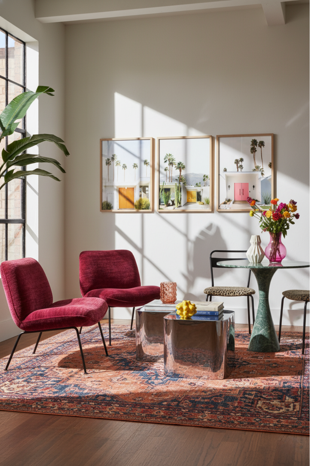 Set de cuadros "Set Palm Springs"