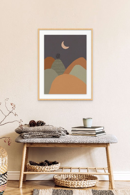 Mountains #3 Art Print