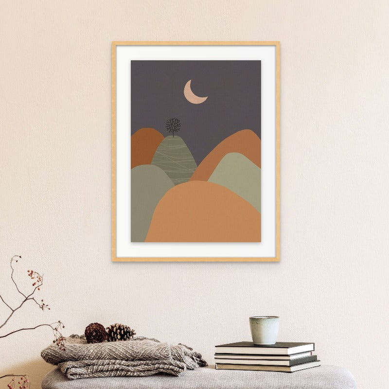 Mountains #3 Art Print