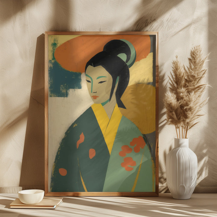 Geisha Art Print