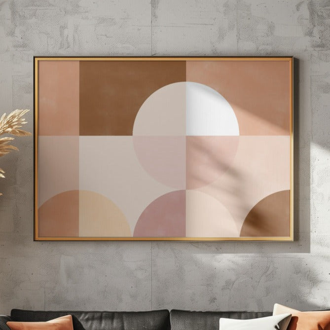 Beiges horizontal Art Print