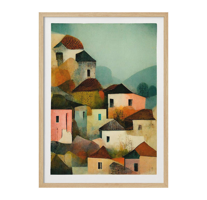 Italian Village Art Print