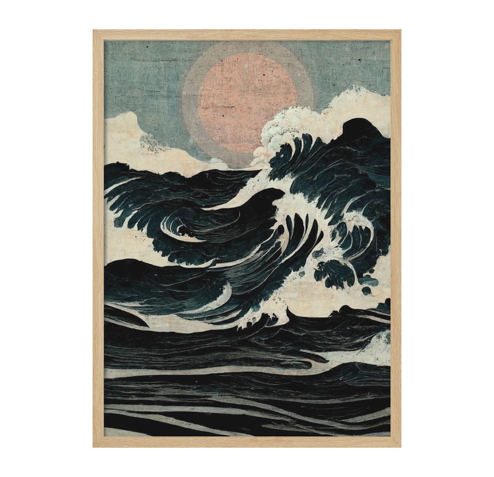 Wild Waves Art Print