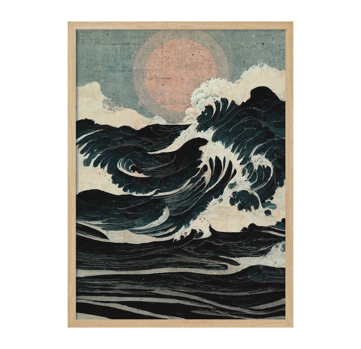 Wild Waves Art Print