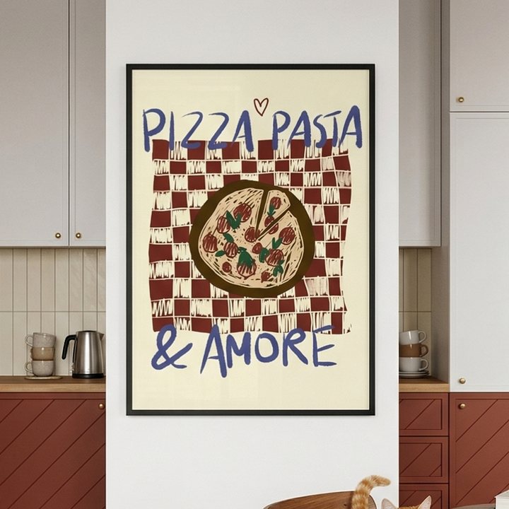Cuadro "Pizza Pasta a Amore"