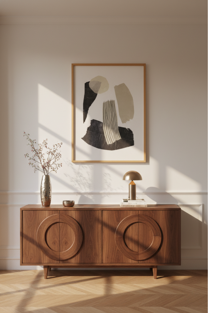 Cuadro "Monochrome Shapes #2"