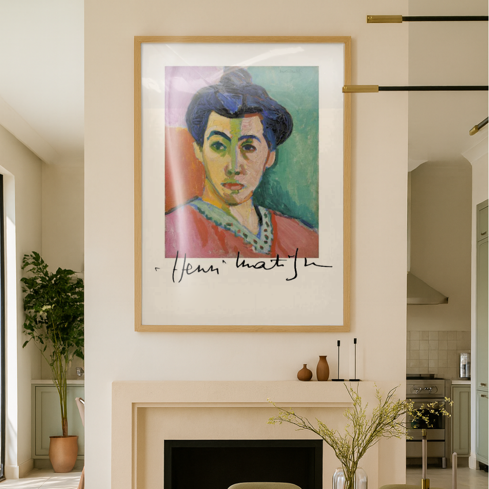 Cuadro "La Raie Verte With Signature"
