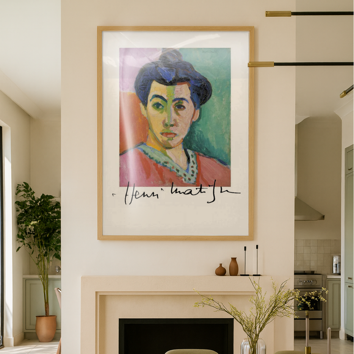 Cuadro "La Raie Verte With Signature"