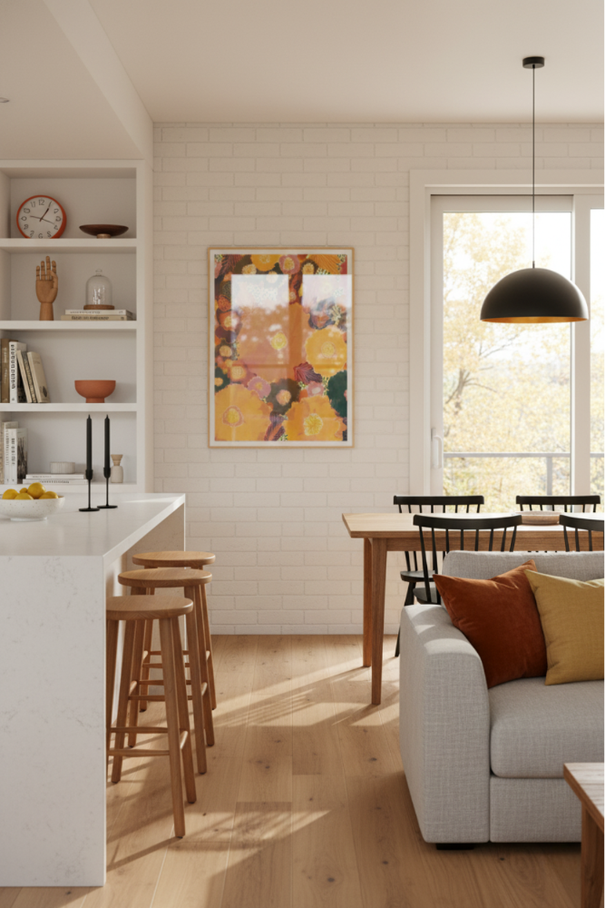 Cuadro "Magic Garden"