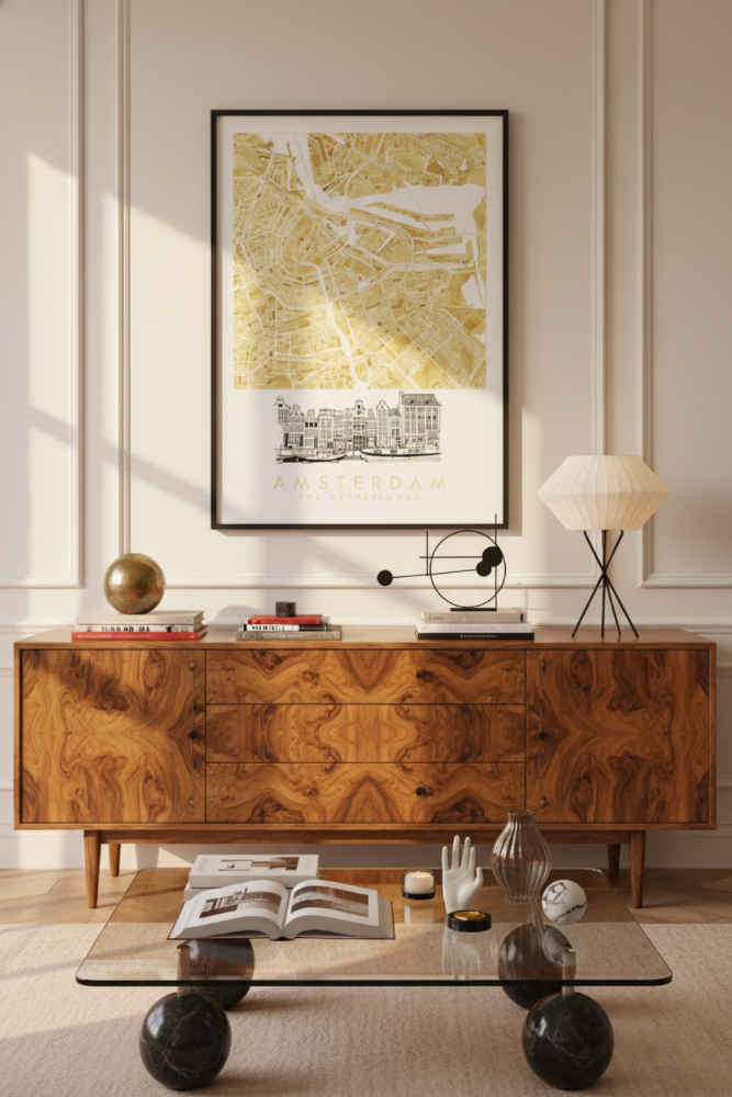 Cuadro "Amsterdam Watercolor"