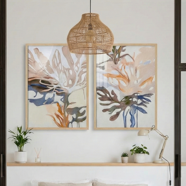 Set de cuadros "April flowers"