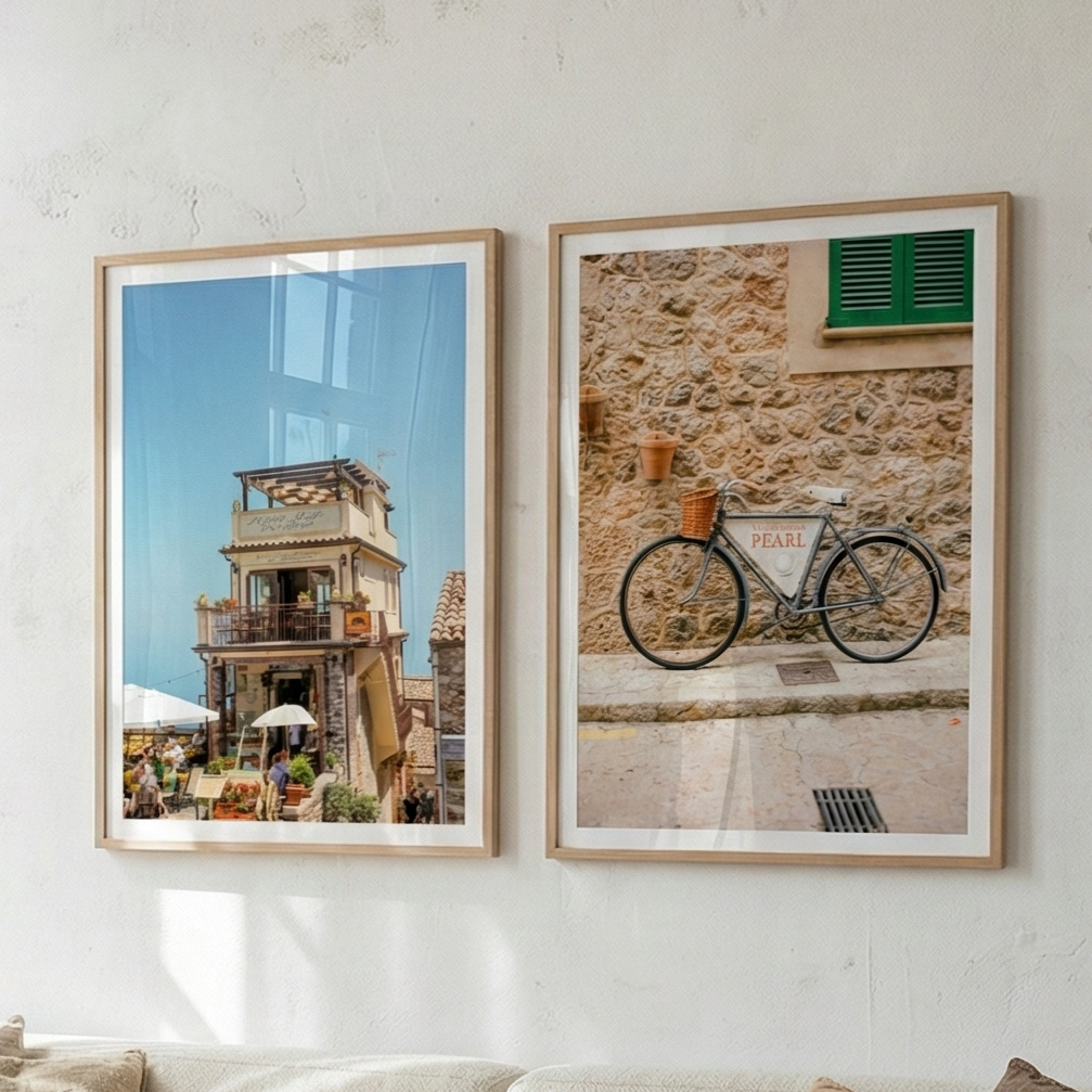 Set de cuadros "Diari Mediterranei"