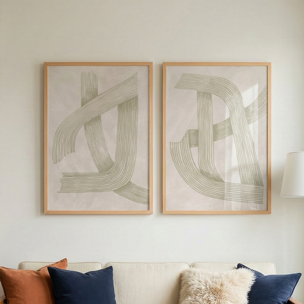 Cuadro "Abstract Sophisticated Line I"