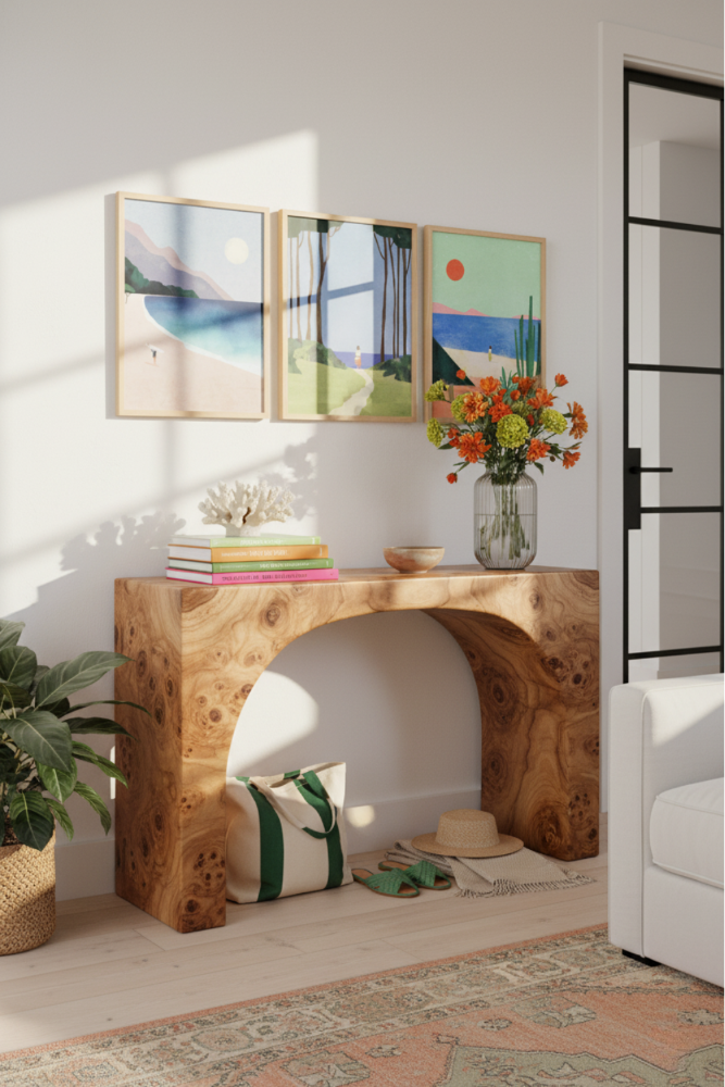 Set de cuadros "Coastal Trails"