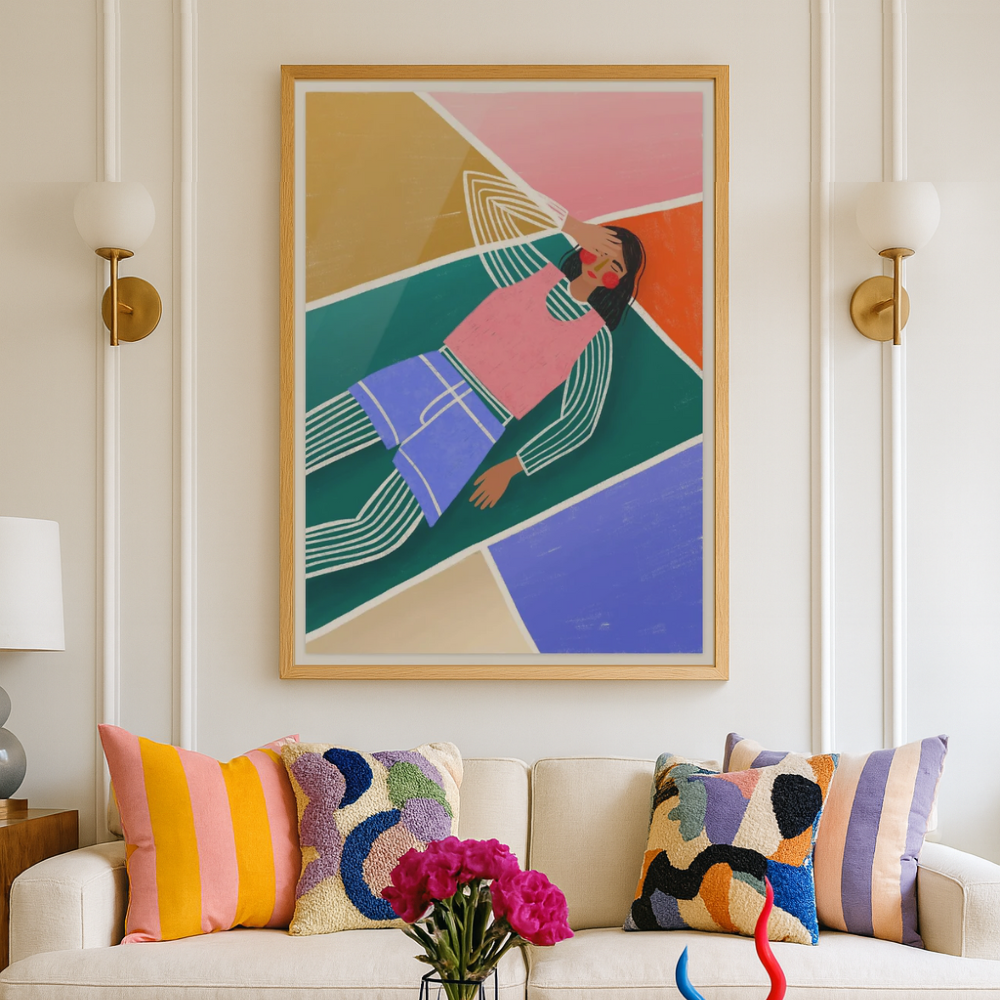 Cuadro "Lady Resting"