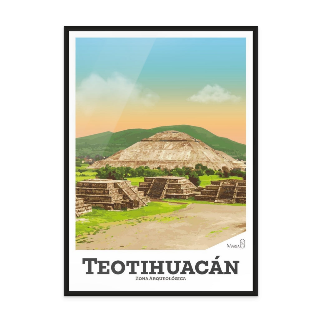 Teotihuacán Art Print