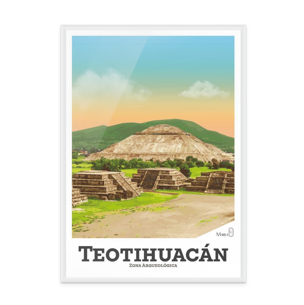 Teotihuacán Art Print