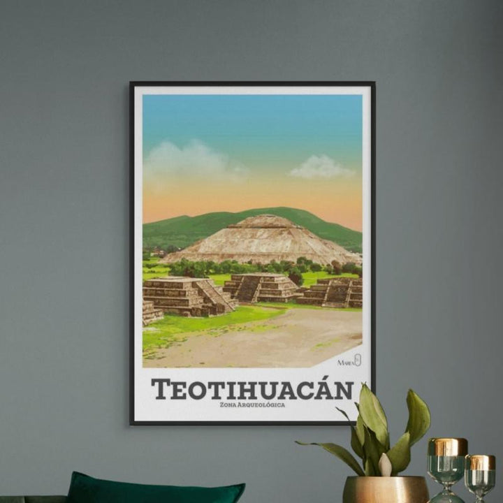 Teotihuacán Art Print