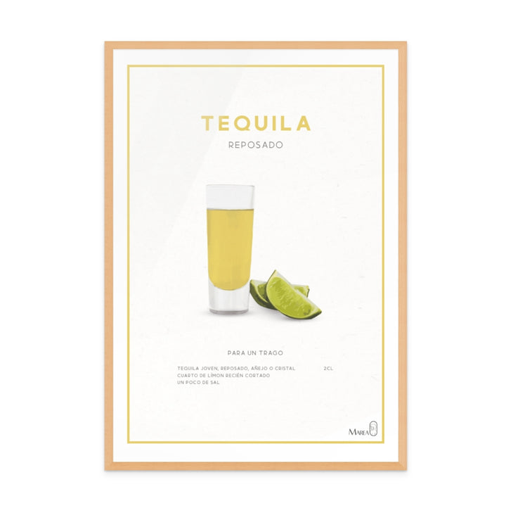 Tequila Art Print