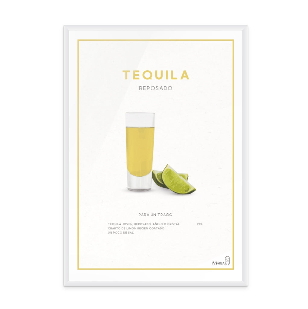 Tequila Art Print