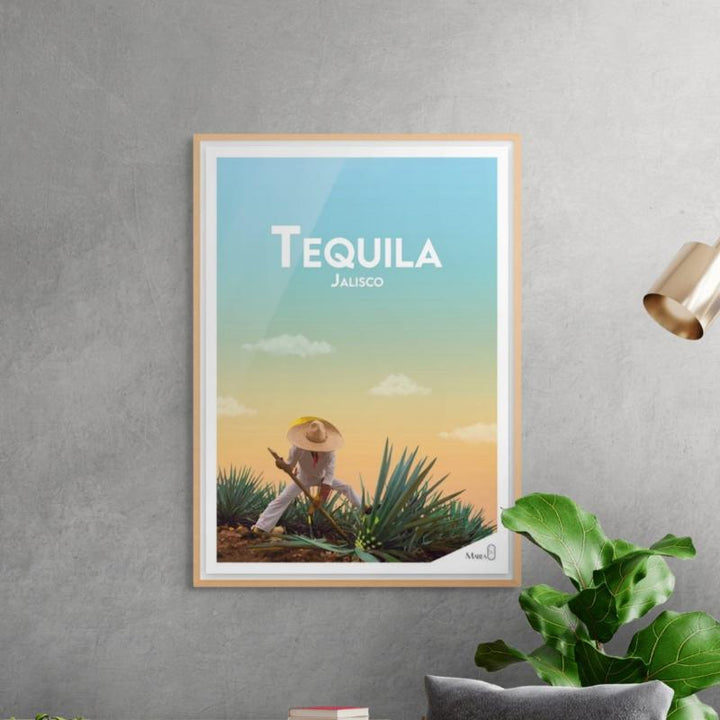 Tequila Art Print