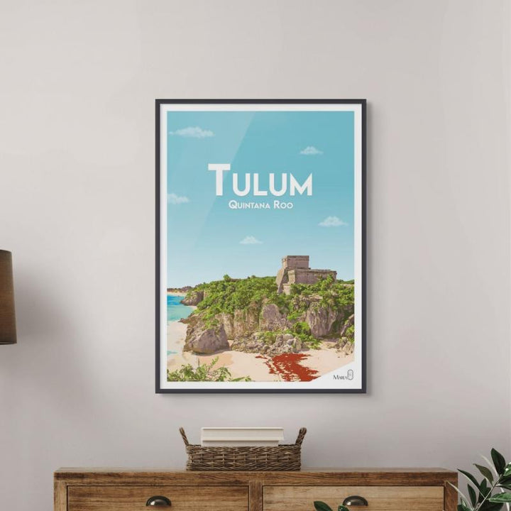 Tulum Art Print