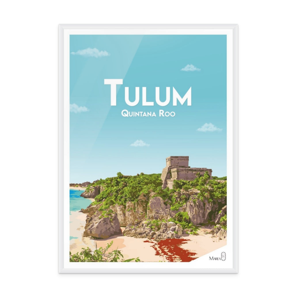 Tulum Art Print