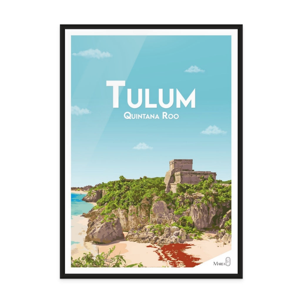 Tulum Art Print