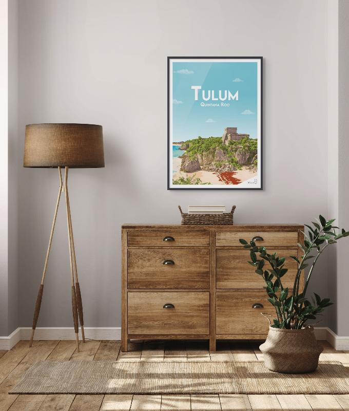 Tulum Art Print