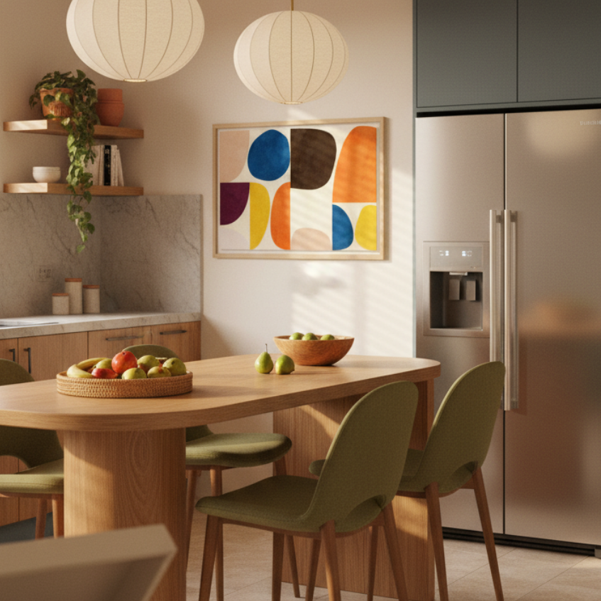 Cuadro "Vivid Bauhaus"