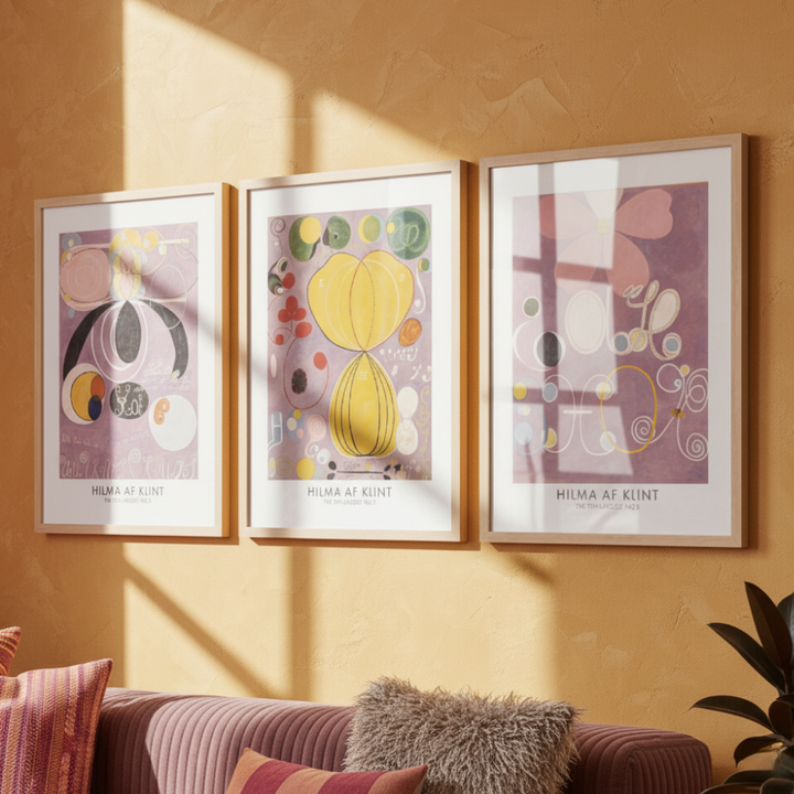 Set de cuadros "Spiritual Forms"