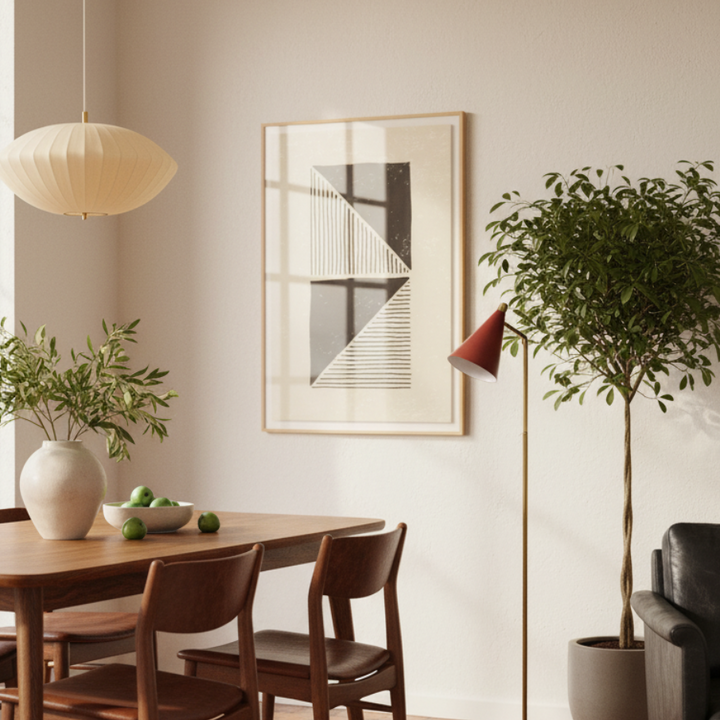 Cuadro "Abstract Black Set #2"