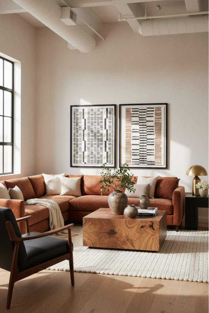 Cuadro "Lino Cut Pattern No 2"