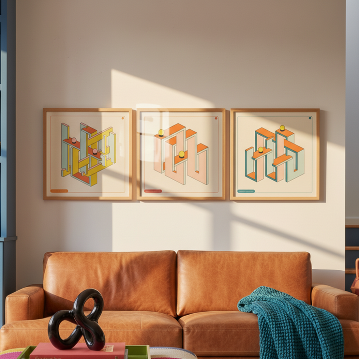 Cuadro "Impossible Geometrics 2"