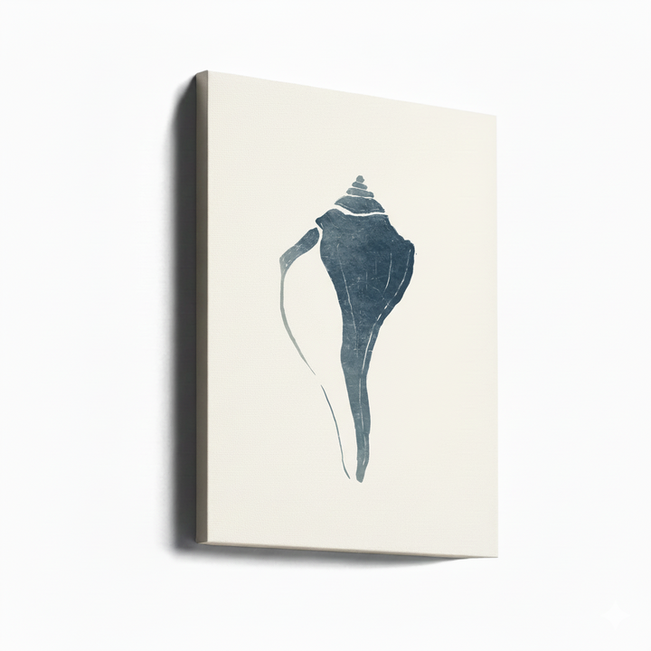 Cuadro "Blue Seashell I"
