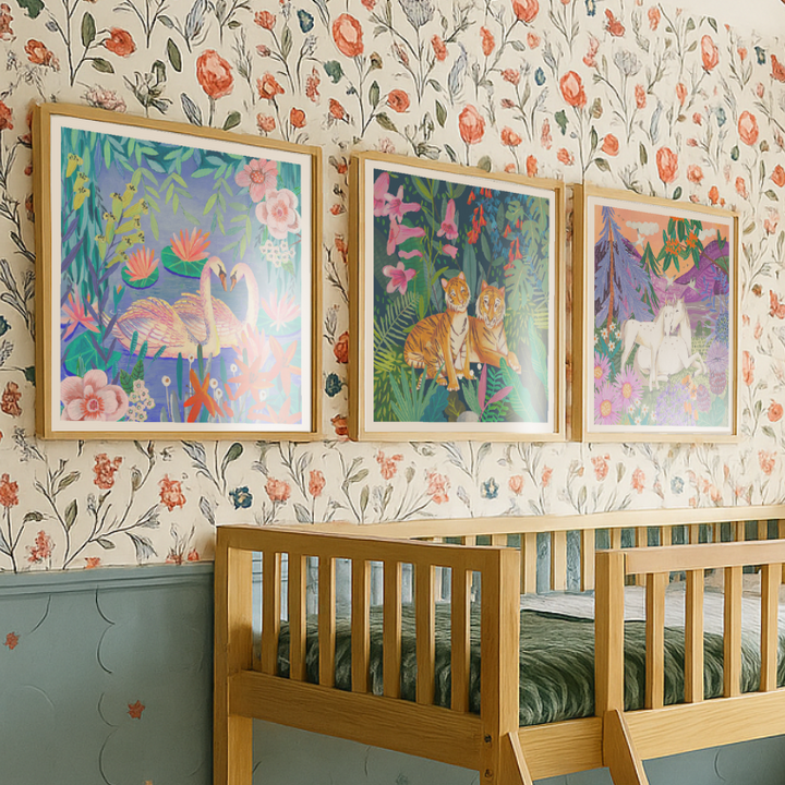 Set de cuadros "Wild Harmony"